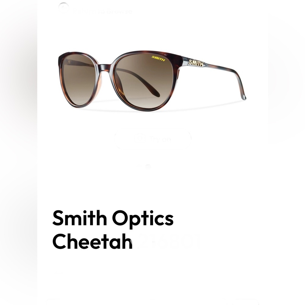 Smith Optic Polarized Tortoise Shell Sunglasses - image 2